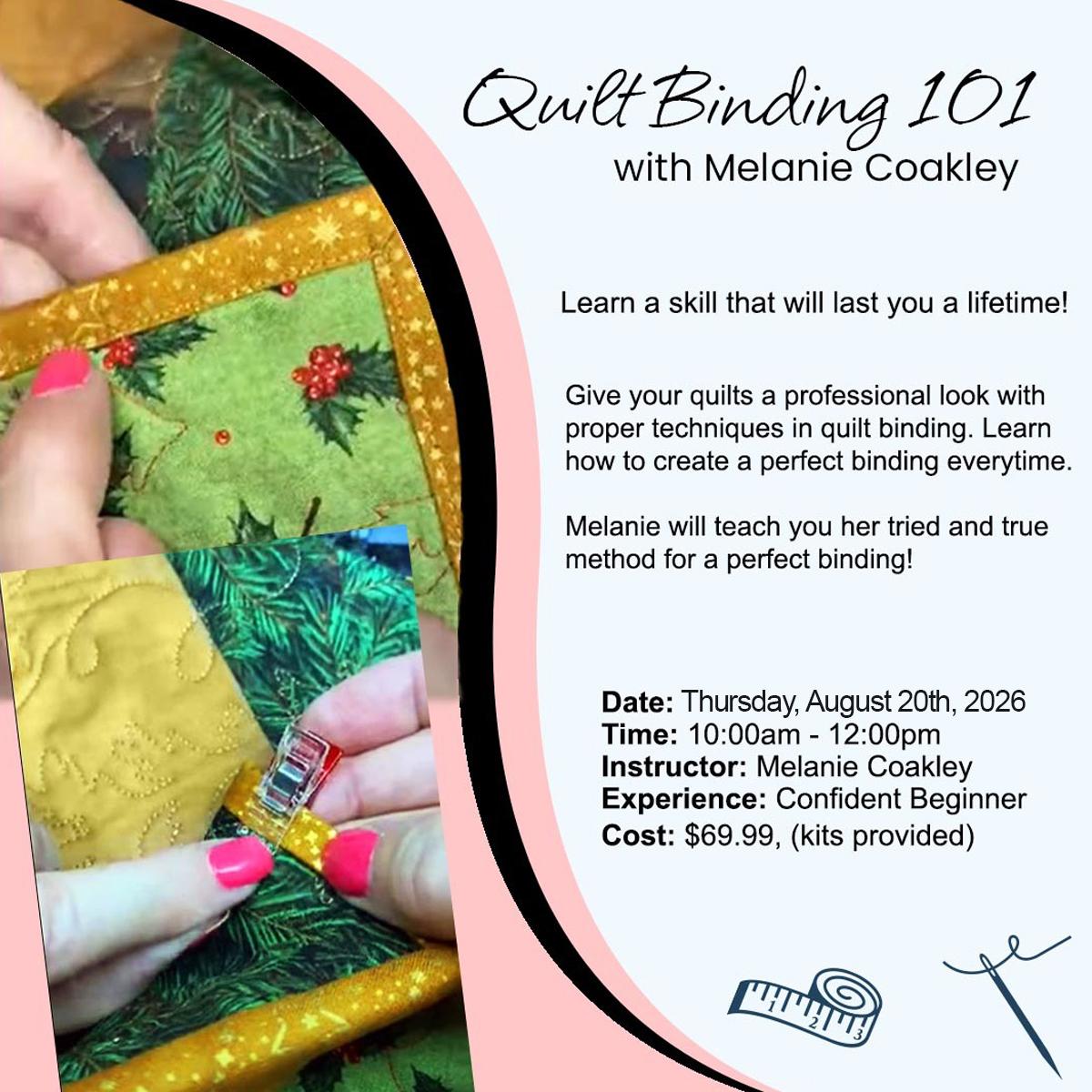 08/20/26 Quilt Binding 101