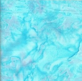 Batik Textiles - 100% Cotton - Blue/Teal/Aqua - 5063B