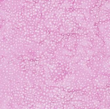 Island Batik - Dots-Pink - Carnation - 100% Cotton - 44-45" Wide - 112250105