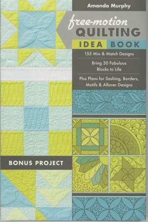 Amanda Murphy - Free Motion Quilting Book -  155 Mix & Match Designs - 11128