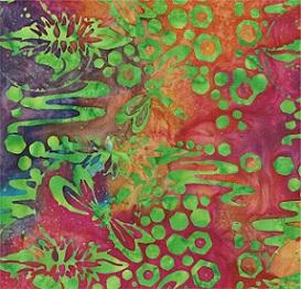 Batik Textiles - 100% Cotton - Rainbow/Multi/Mixed - 5546