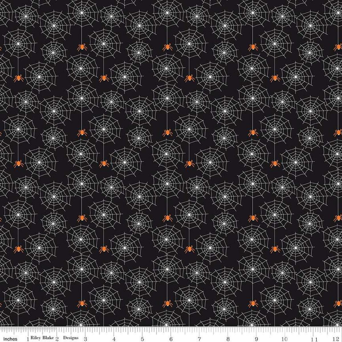 Beggar's Night Spiderwebs Black