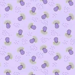 Clothworks - Thistle Patch - Light Purple 26