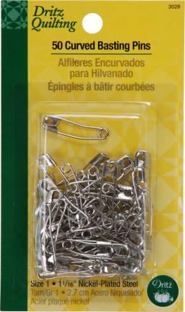 Curved Basting Pins - Size 1 - Dritz -3028D