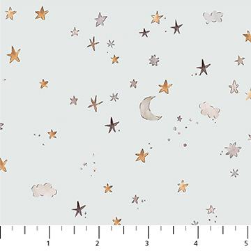 Figo - Cotton-Tale - Gray - Stars - 90955-90