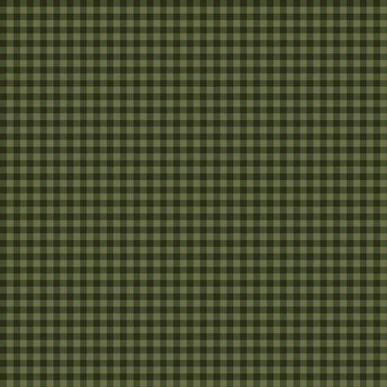 Green - CMIL06223G - Cider Mill Harvest Gingham by Michael Zindell