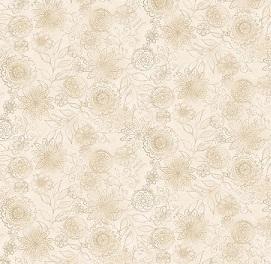 Henry Glass -  Calico Toss - Floral Ditzy - 8568-44