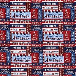 Henry Glass - Live Free - Small Patch - Q-9182-78