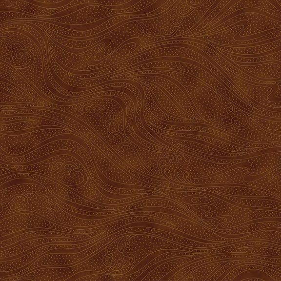 In The Beginning Fabrics -  Color Movement - Chocolate - 1MV5
