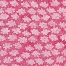 Island Batik - Clouds/Pink - Geranium - 100% Cotton - 44-45" Wide - 112228150