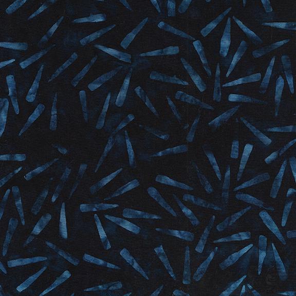 Island Batik - Points Blue - Midnight Blue - 622303595