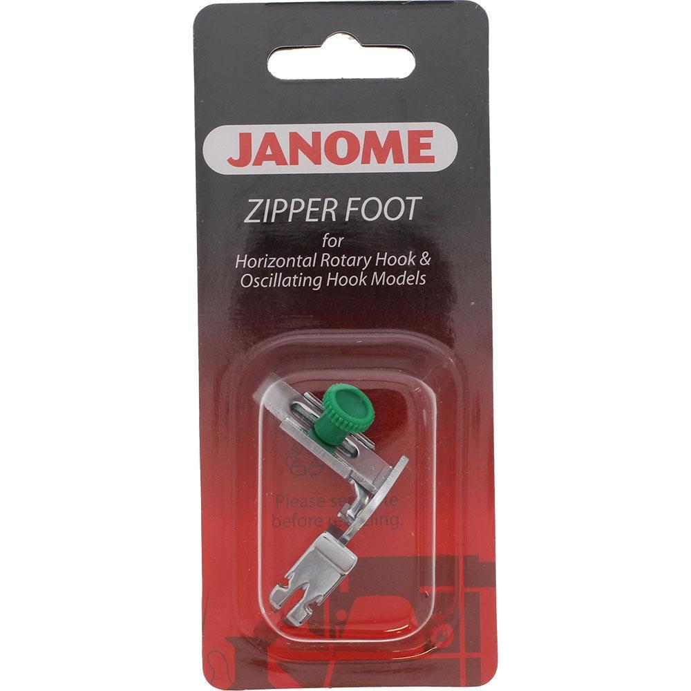 Janome Zipper Foot Oscillating