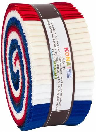 Kona Cotton Roll Up 2.5 inch strip