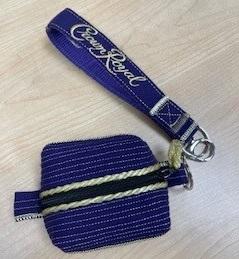 LoCo Pouch - Crown Royal w/Key Wristlet