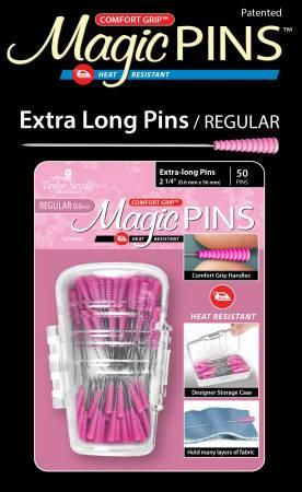 Magic Pins Extra Long Regular - 50 pieces