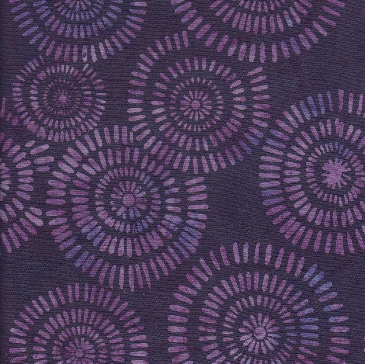 Michael Miller - Batik - Plum - 100% Cotton - BT6382-PLUM-D