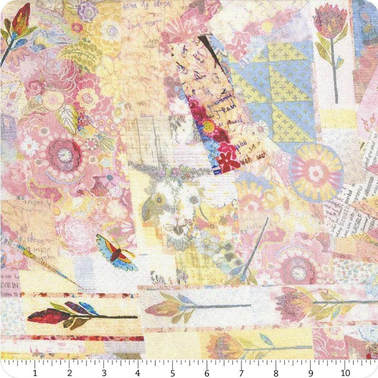 New Vintage - Wide Back by Laura Heine for Windham Fabrics - 100% cotton 108" Wide Back