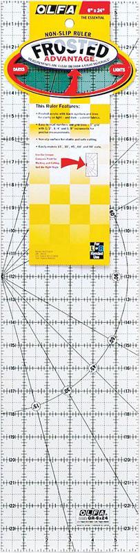 Olfa Ruler for Quilters 6x24