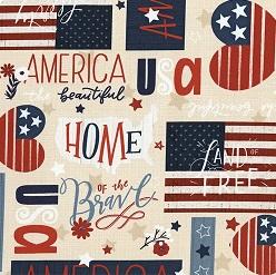 P & B Textiles - America the Beautiful - AMTB05340-E