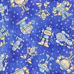 QT Fabrics - Space Ace - Toss-Y