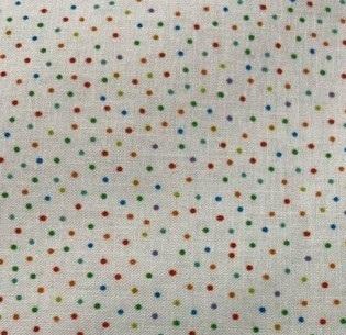 Quilting Treasures -  Dots on White - 113939