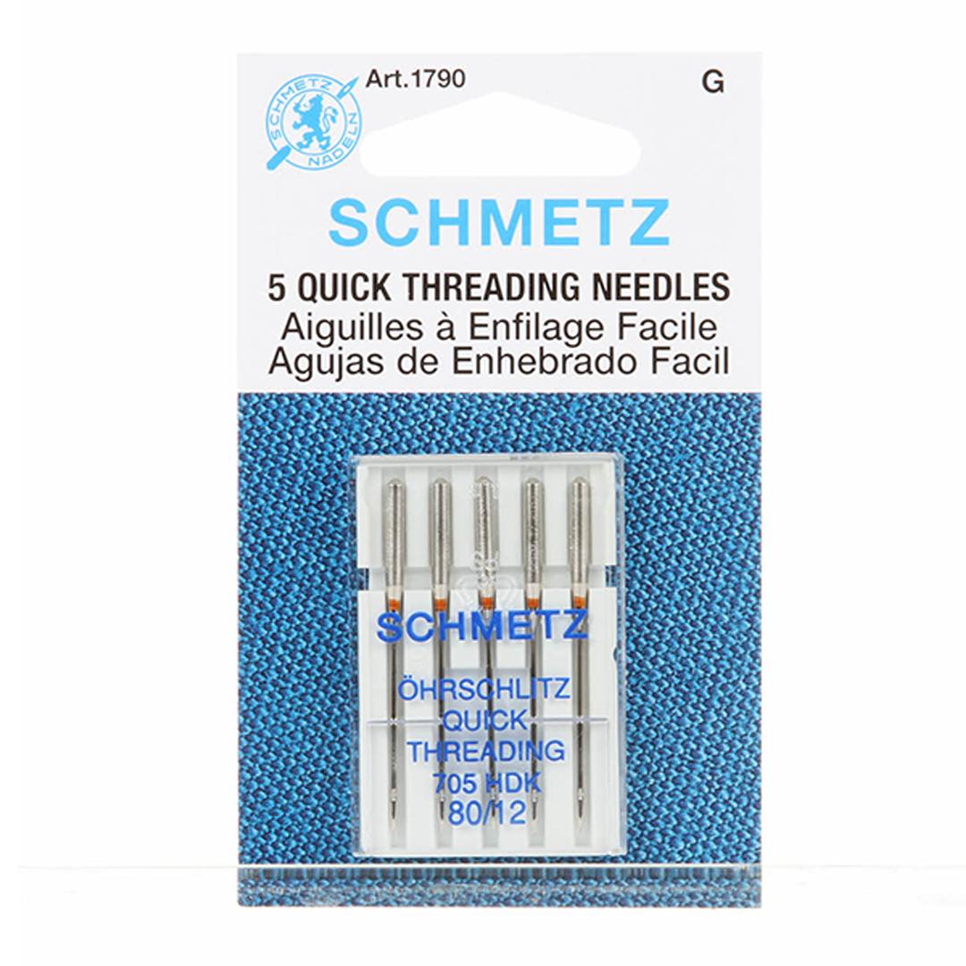 Schmetz Self-Threading Machine Needle - Size 80/12 - 1790