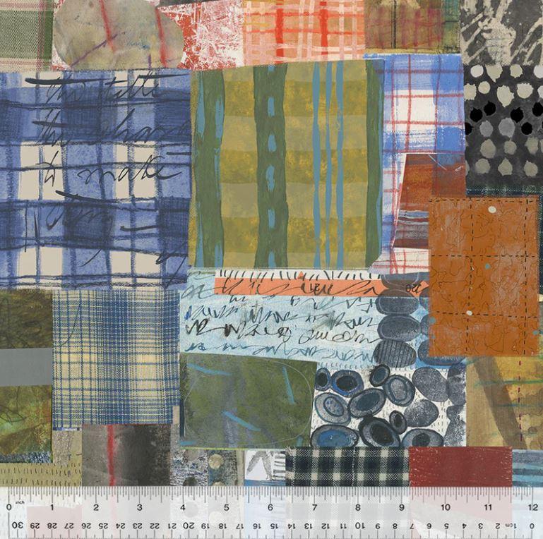 Sketchbook 21 Multi Picnic Grounds by Marcia Derse for Windham Fabrics