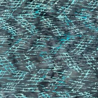 Subtle Slate Blue Teal 2-1633 Batik by Mirah - SL-2-1633