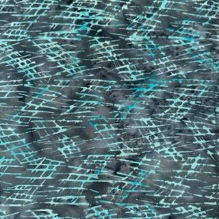 Subtle Slate Blue Teal 2-1633 Batik by Mirah