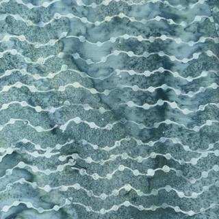 Subtle Slate Wavey 7-1631 Batik by Mirah - SL-7-1631