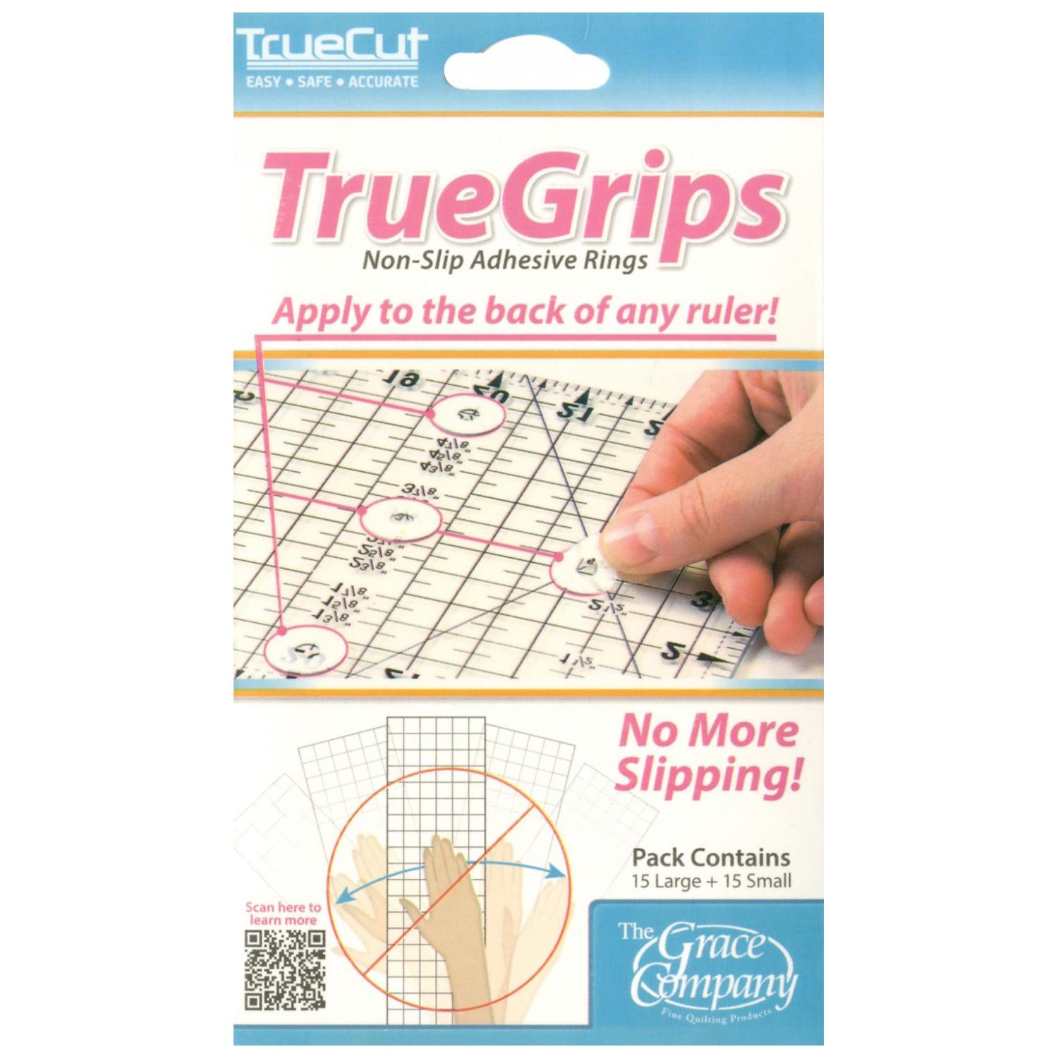 TrueCut TrueGrips Grippers for Ruler