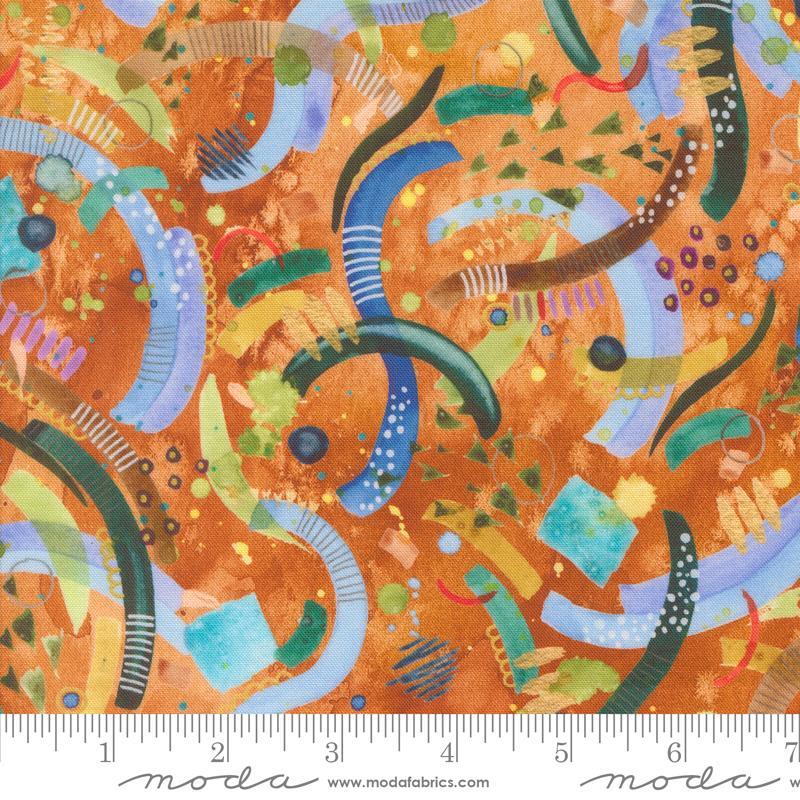 Wanderlust Red Ochre 39842 12 Moda #1