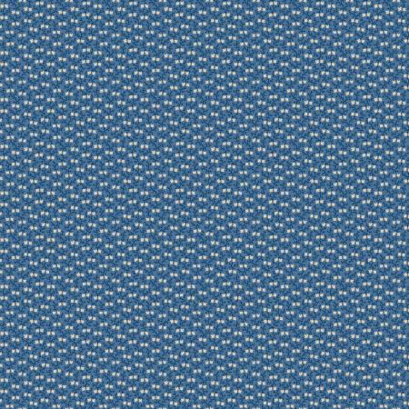 Wilmington Prints - Radiance - Dark Denim Tiny Vines - 98745-442