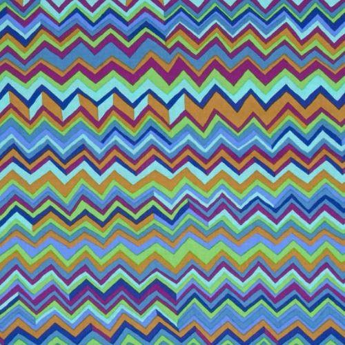 Kaffe Fassett - Zig Zag - Moody - Brandon Mably - PWBM043.MOODY