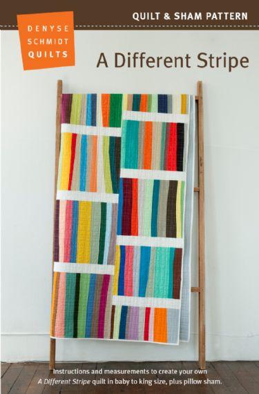 A Different Stripe Quilt Pattern - Denyse Schmidt