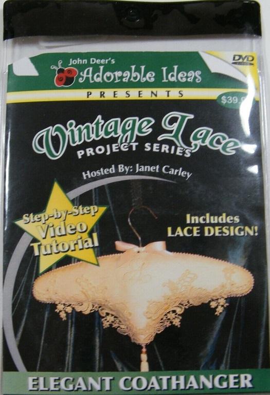 Adorable Ideas-Elegant Coathanger Vintage Lace