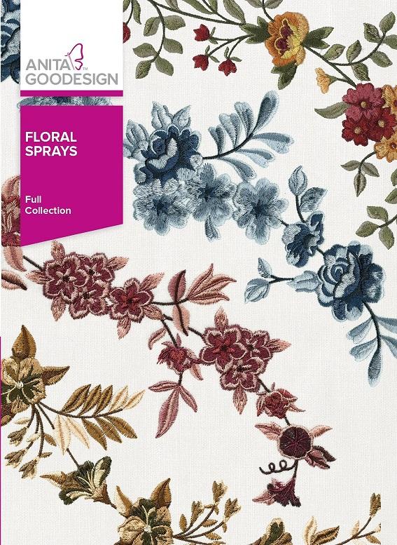 Anita Goodesign Floral Sprays