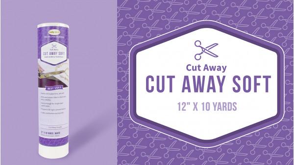 Baby Lock Stabilizer - Cut Away Soft - 2.0 oz. 20" x 10 Yd. Stabilizer