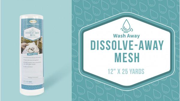 Baby Lock Stabilizer - Dissolve Away Mesh - 25yds x 12&quot;