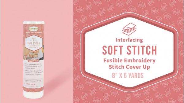 Baby Lock Stabilizer - Soft Stitch - White - 5yds X 8&quot; - 1.5oz