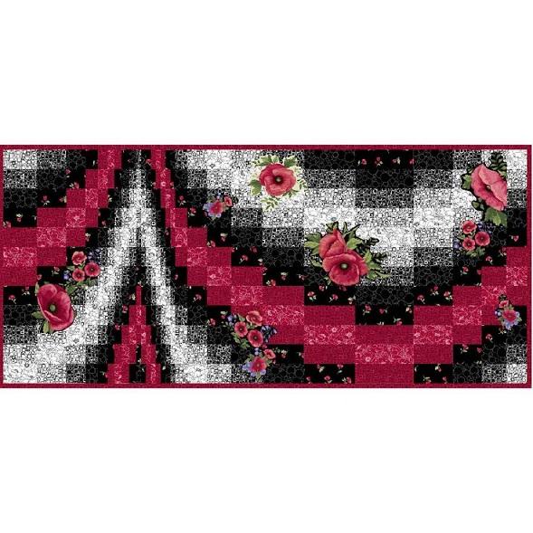 Bargello Table Runner Here Comes the Sun - Table Runner