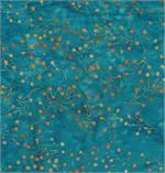 Batik Textiles - 100% Cotton - Blue/Aqua/Teal - 0215