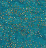 Batik Textiles - 100% Cotton -  Blue/Aqua/Teal