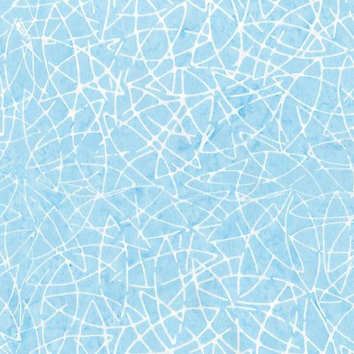 Benartex - Bali Sweet Wjhispers - Scribble - Sky - 9184 05