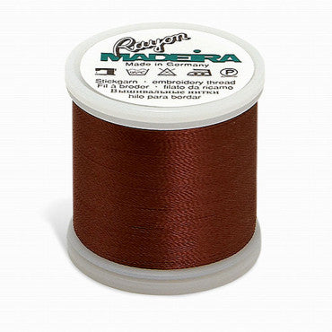 Madeira Rayon 220YD Color Chestnut