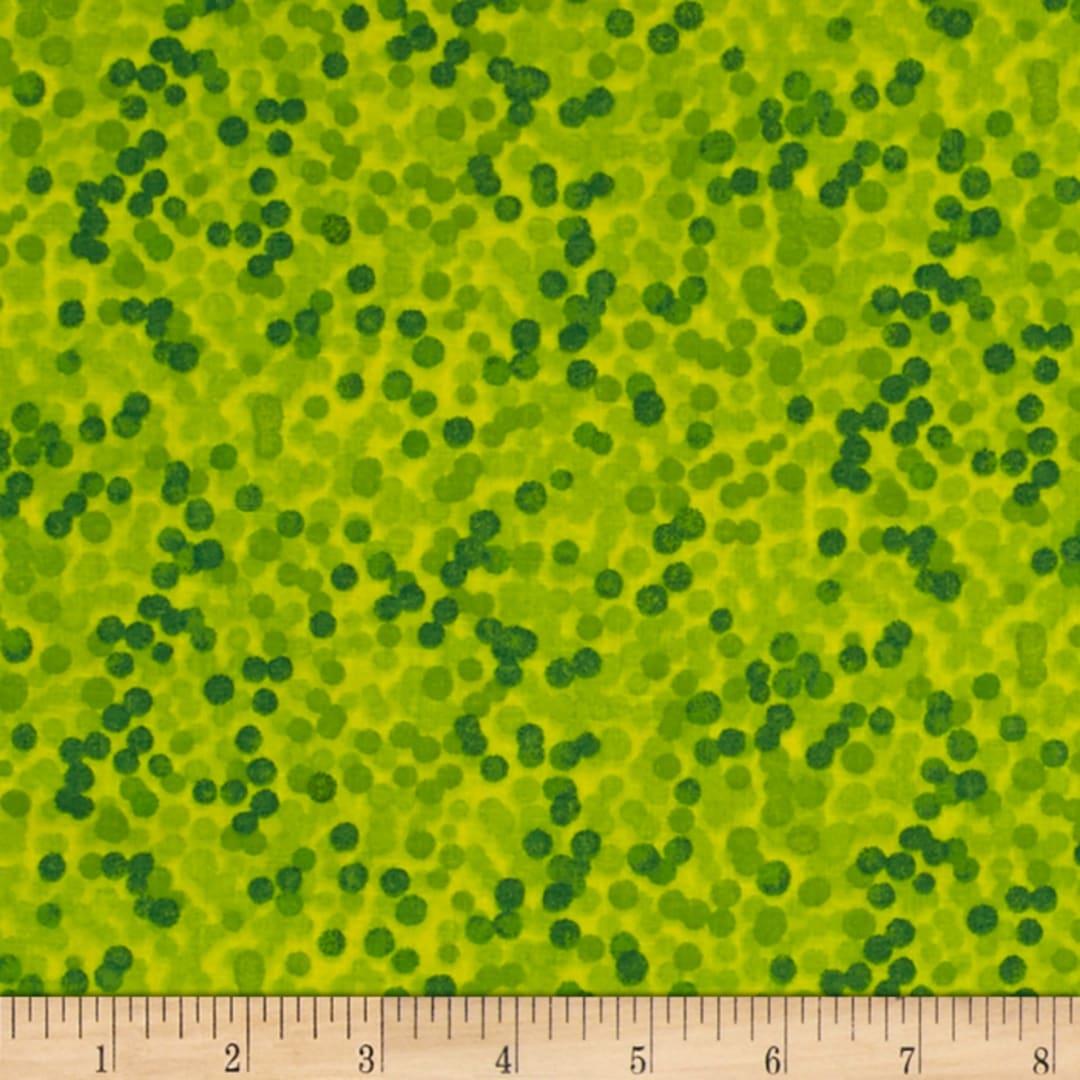 Blank Quilting - Chromadots - Green 108"