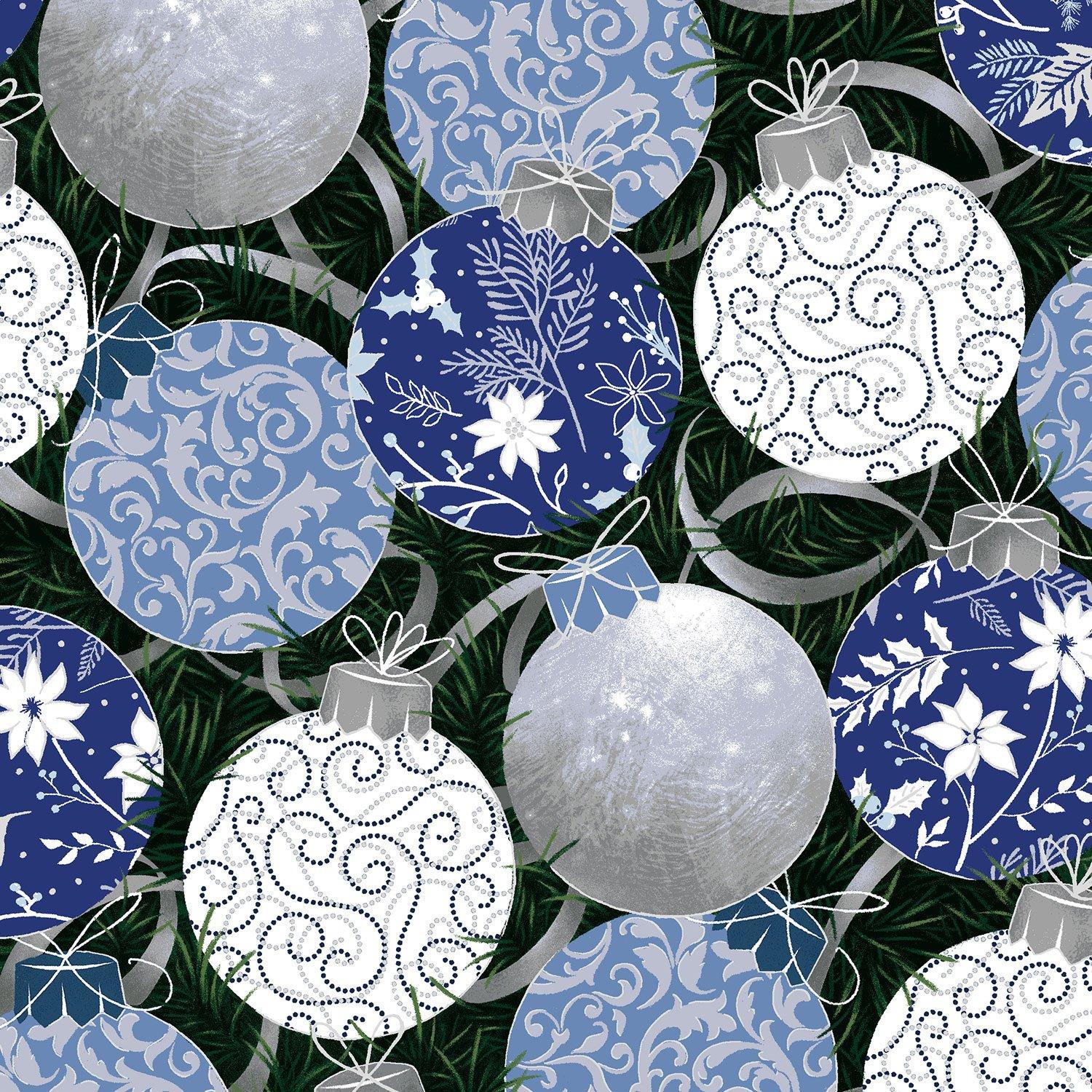 Blue Holiday - Paintbrush Studio - Balls