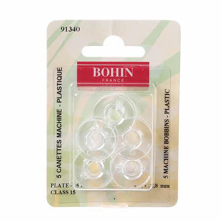 Bobbins - Clear Plastic - Bohn - Class 15