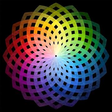 Bold Beautiful Basics -  Kaleidoscope - DP24110-99 - Panel