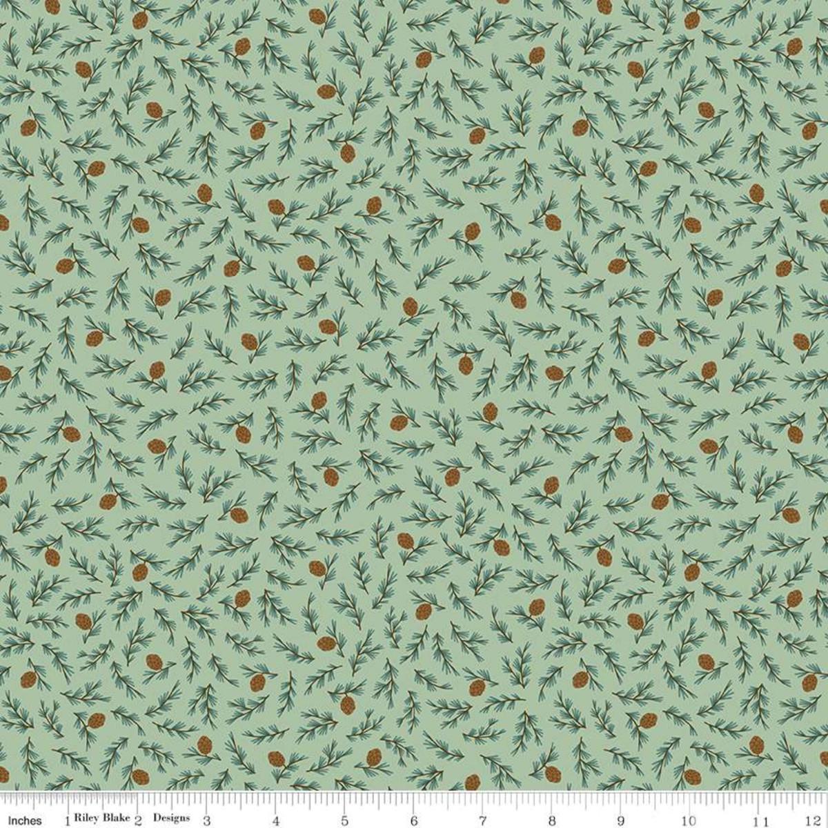 Camp Woodland - Pistachio